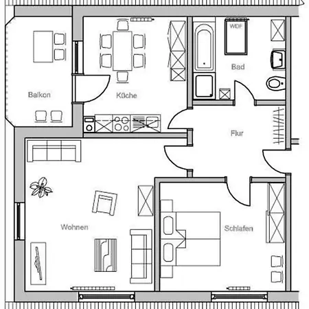 Bergblick-fewo Apartment Hohenstein-Ernstthal